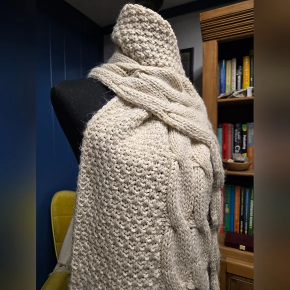 Soft Knit Winter Scarf - Picture 2 of 3